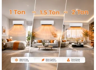 1 Ton vs 1.5 Ton vs 2 Ton AC: Which AC Size Is Right for Your Room in Bangladesh?